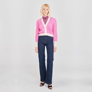 BAUM UND PFERDGARTEN Chanice‎ Cardigan in Pink Melange.